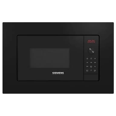 Siemens - Microondas Integrable IQ300, 60 cm, cookControl, Función Grill, 5 Niveles de Potencia, 800W, Negro, BE623LMB3