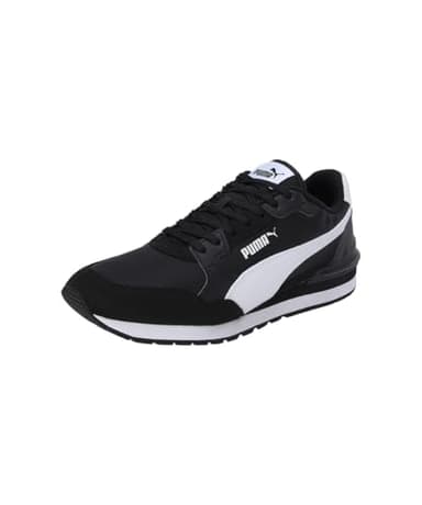 PUMA Unisex Adults ST Runner V4 NL Sneaker, Black White, 37.5 EU