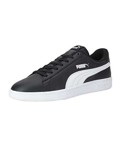 PUMA Smash V2 L, Zapatillas de Deporte Unisex adulto, Puma Black-Puma White, 42 EU
