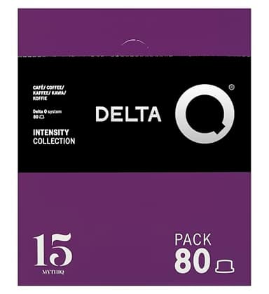 Delta Q Mythiq - Cápsulas de café natural - 80 cápsulas