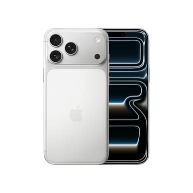 Apple iPhone 17 Pro MAX de 256 GB: Pantalla de 6,9 Pulgadas con Promotion, Chip A19 Pro, la Mayor autonomía en un iPhone, Sistema de cámaras Pro Fusion, cámara Frontal Center Stage; Plata