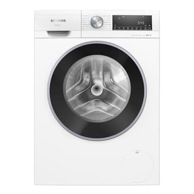 SIEMENS - Lavadora de carga frontal, 10 kg, iQ500, smartFinish, antiManchas, Blanco, WG54G2Z1ES, 1400 rpm