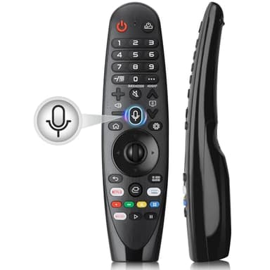 Magic Mando para LG-Smart-TV Mando a Distancia,Universal para Original AKB75855501 MR19BA MR20GA MR21GA MR22GA MR23GA,con Puntero y Función de Voz