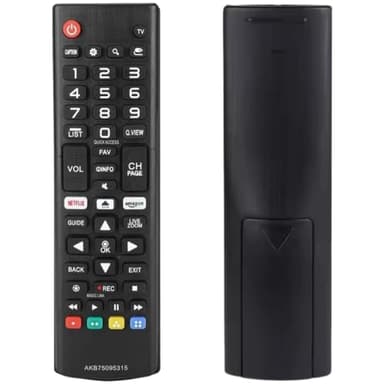 Mando Universal TV LG AKB75095308 - Reemplazo Mando LG Smart TV con identicas Funciones