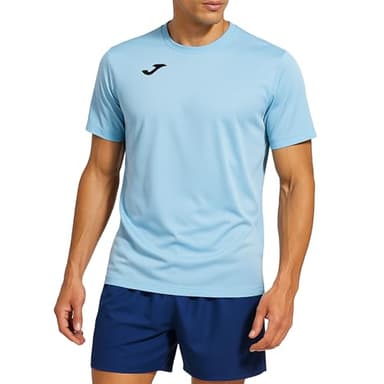 Joma Combi M/C, T-Shirt Hombre, Celeste, XXL