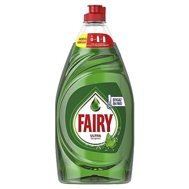 Fairy Ultra Original Líquido Lavavajillas 820ML Fórmula Efectiva Que Deja Los Platos Relucientes, Impresionante Poder Antigrasa