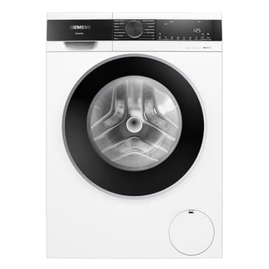 SIEMENS - Lavadora de carga frontal, 9 kg, 1400 r.p.m, antiManchas, Motor iQdrive, Blanco, WG44G2ZAES, 1400 rpm